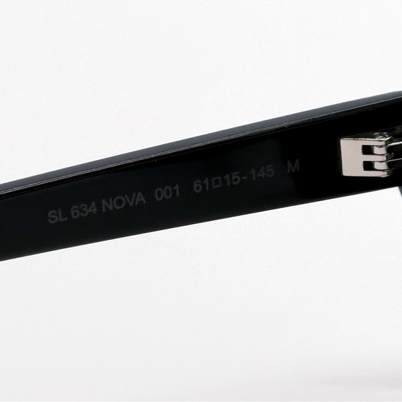 NEW SAINT LAURENT SL 634 NOVA 001 BLACK WOMEN SL634 001 SUNGLASSES SAINT LAURENT - Picture 8 of 10